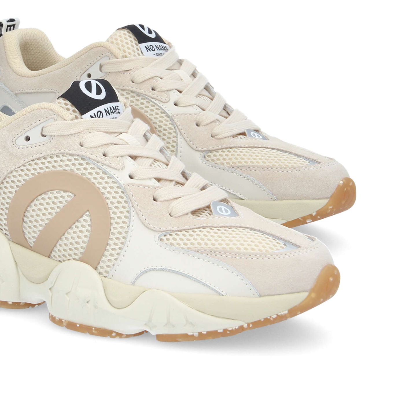 KRAZEE RUNNER M - SUEDE/MESH/NAPP - BIANCO SPORCO